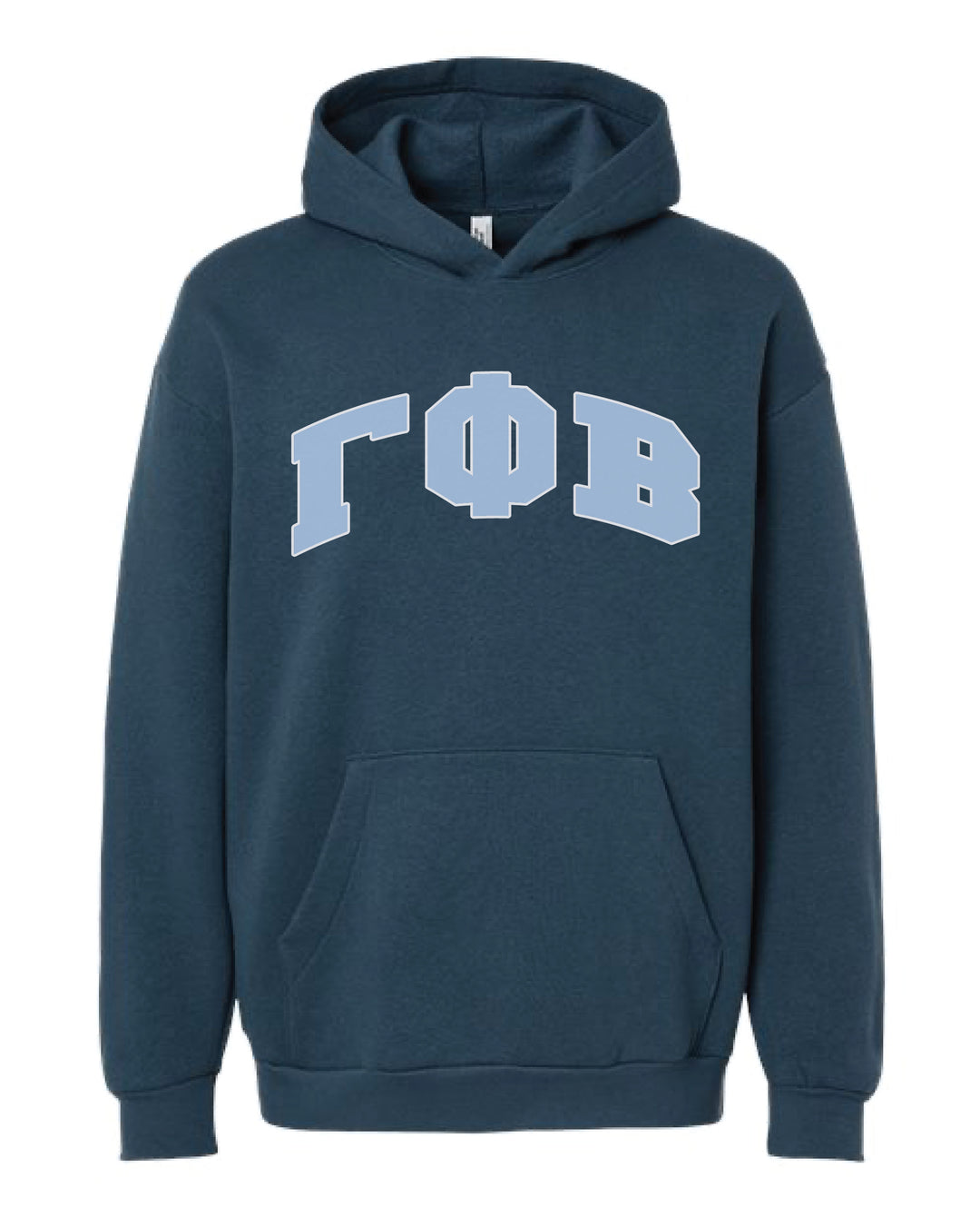 Greek Letter Sea Blue Sorority Hoodie