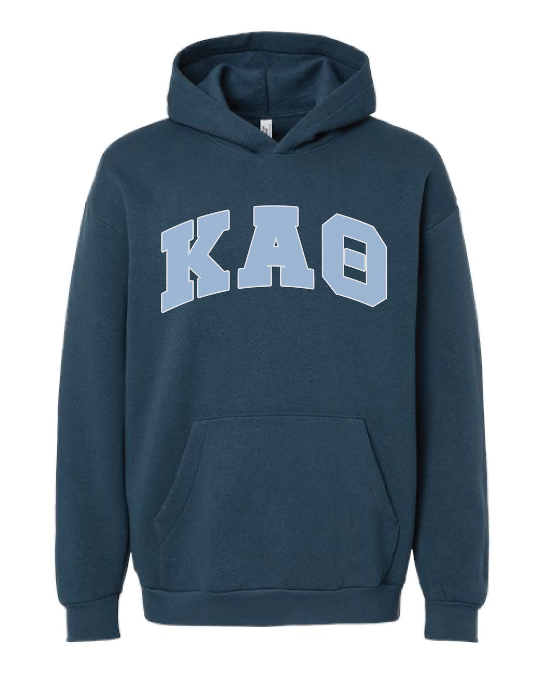 Greek Letter Sea Blue Sorority Hoodie