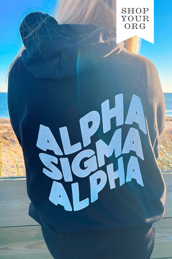 Bold Warp Matching Set Sorority Hoodie