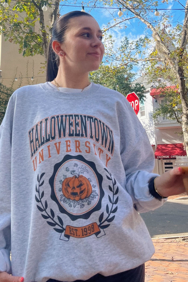 Halloweentown University Crest Crewneck