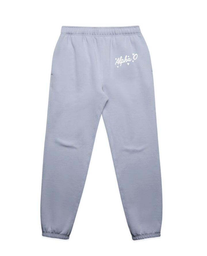 Heart Doodles Powder Sorority Joggers