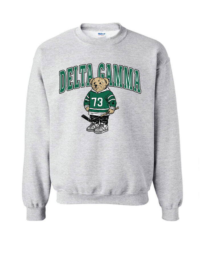 Hockey Bear Sorority Crewneck
