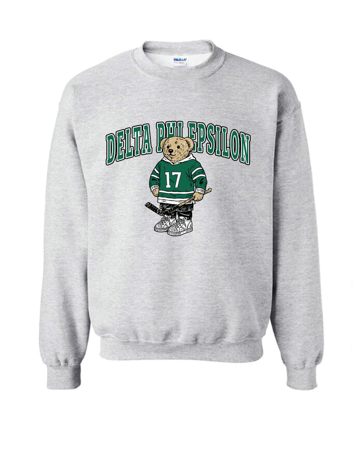 Hockey Bear Sorority Crewneck