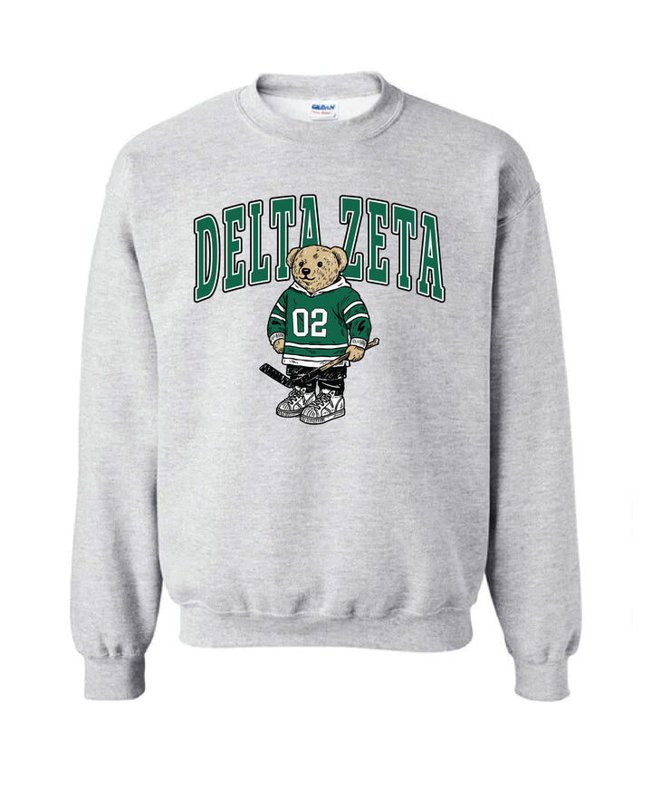 Hockey Bear Sorority Crewneck