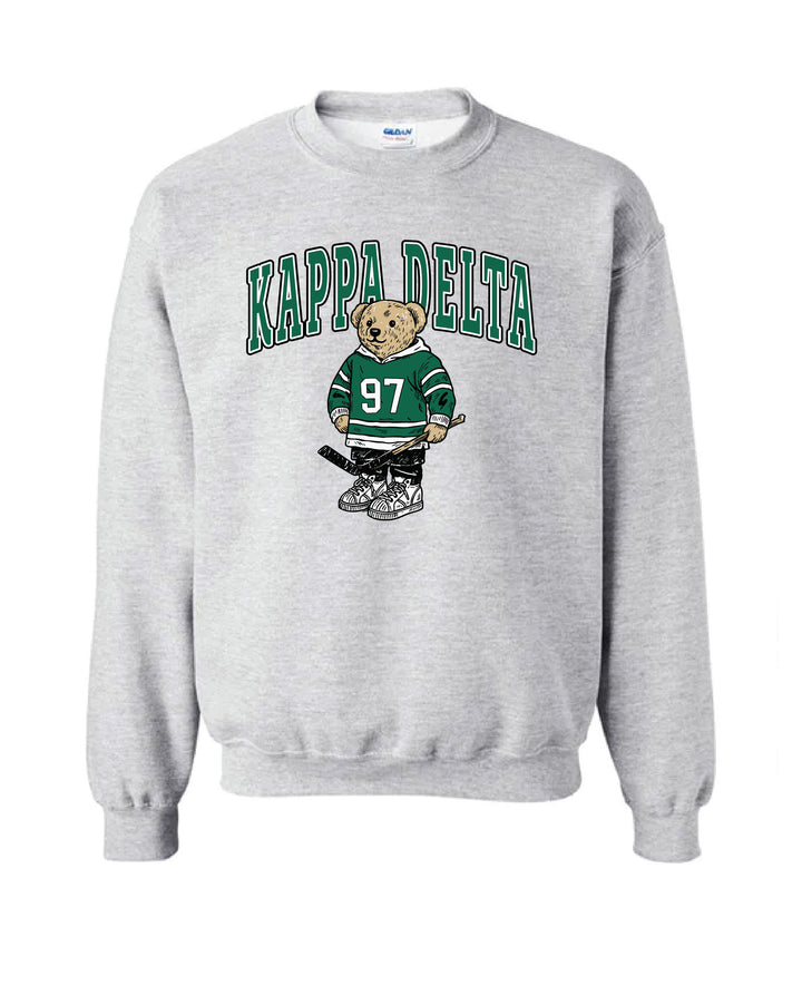 Hockey Bear Sorority Crewneck