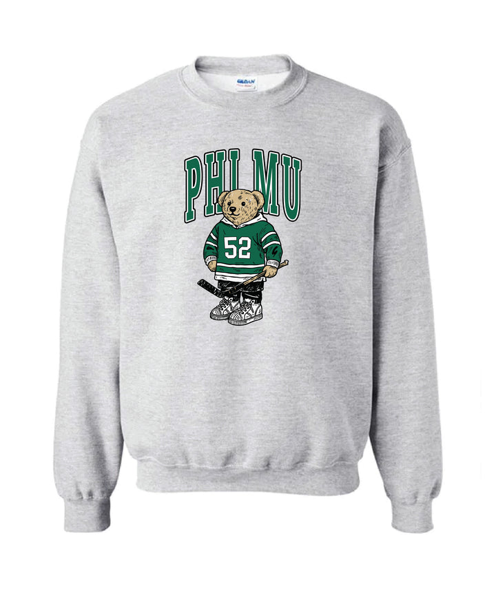 Hockey Bear Sorority Crewneck