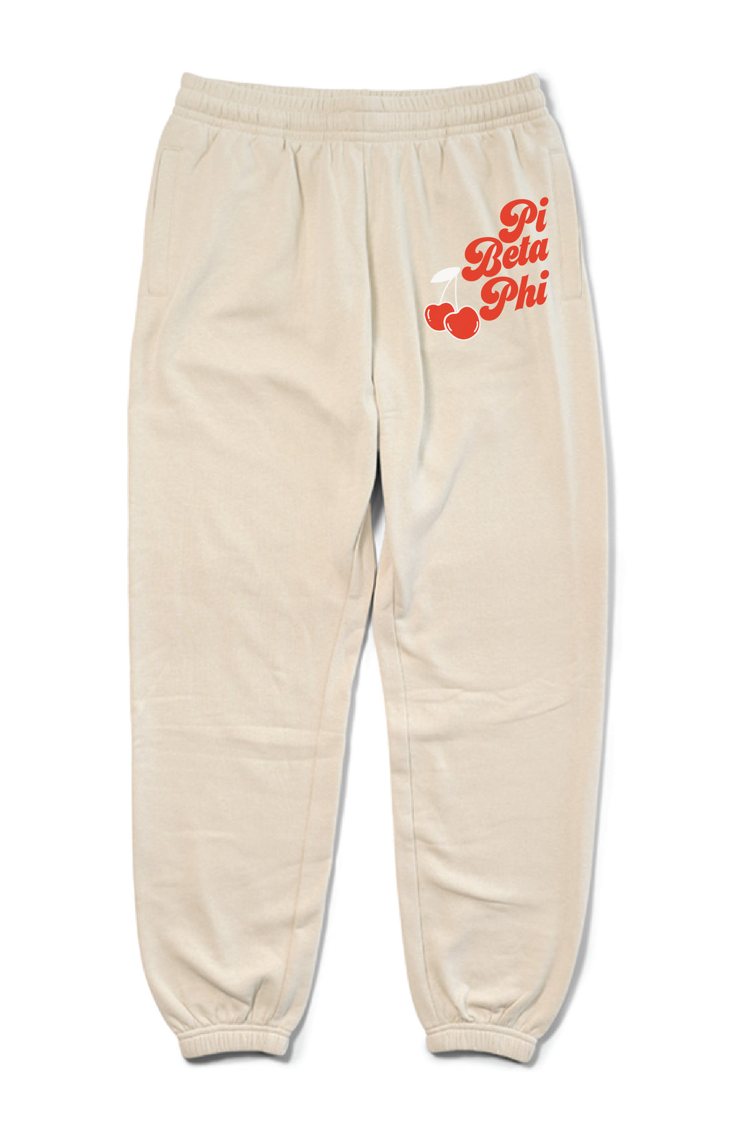 Hoodstitch Cherry Sand Matching Set Sorority Joggers