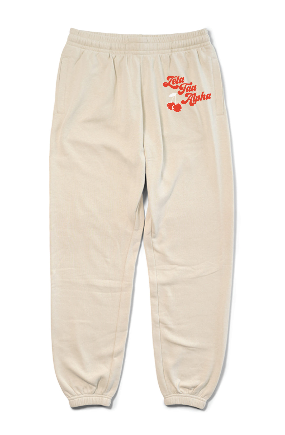 Hoodstitch Cherry Sand Matching Set Sorority Joggers