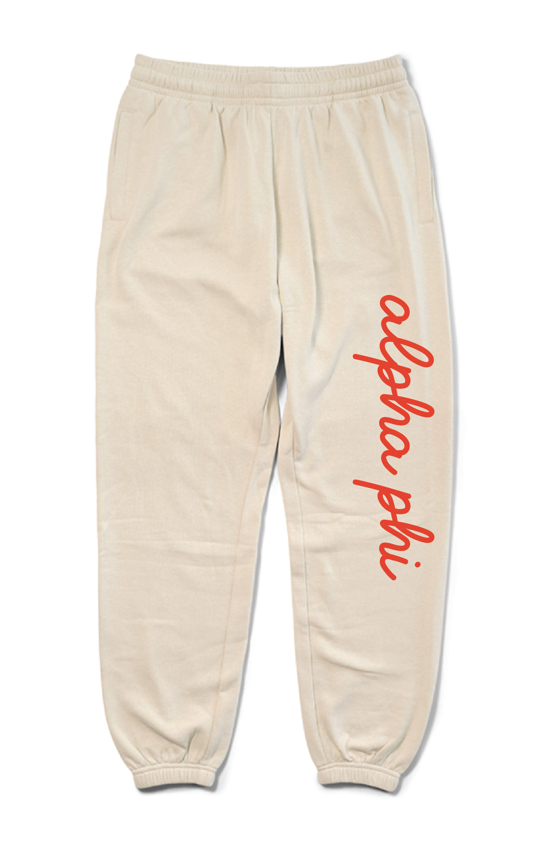 Hood Stitch Locket Sand Matching Set Sorority Joggers