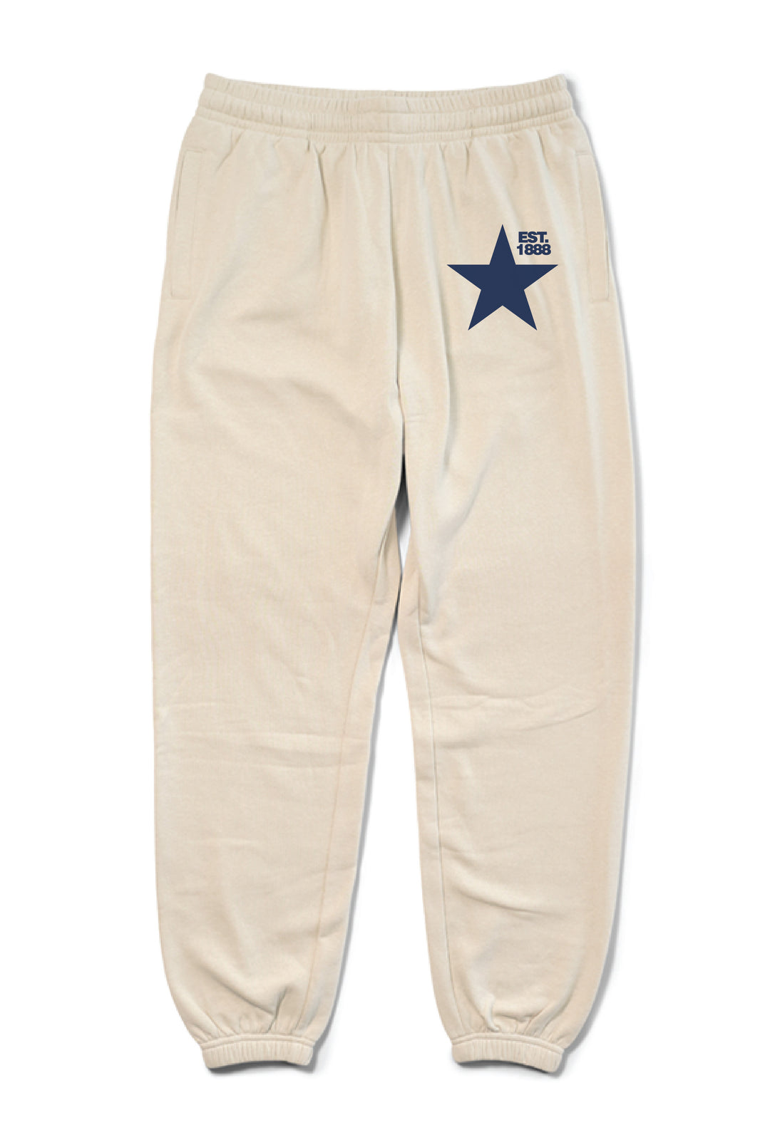 Hood Stitch Navy Star Est Year Sand Sorority Joggers