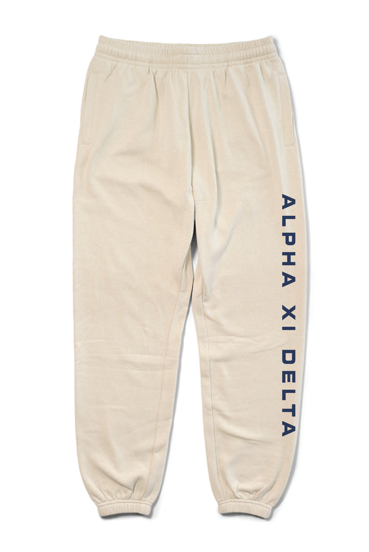 Hood Stitch Small Star Sand Sorority Joggers