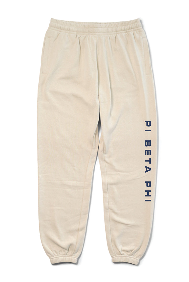 Hood Stitch Small Star Sand Sorority Joggers