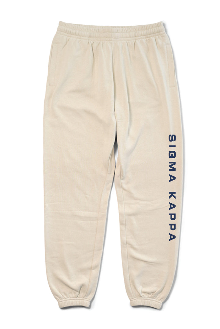 Hood Stitch Small Star Sand Sorority Joggers