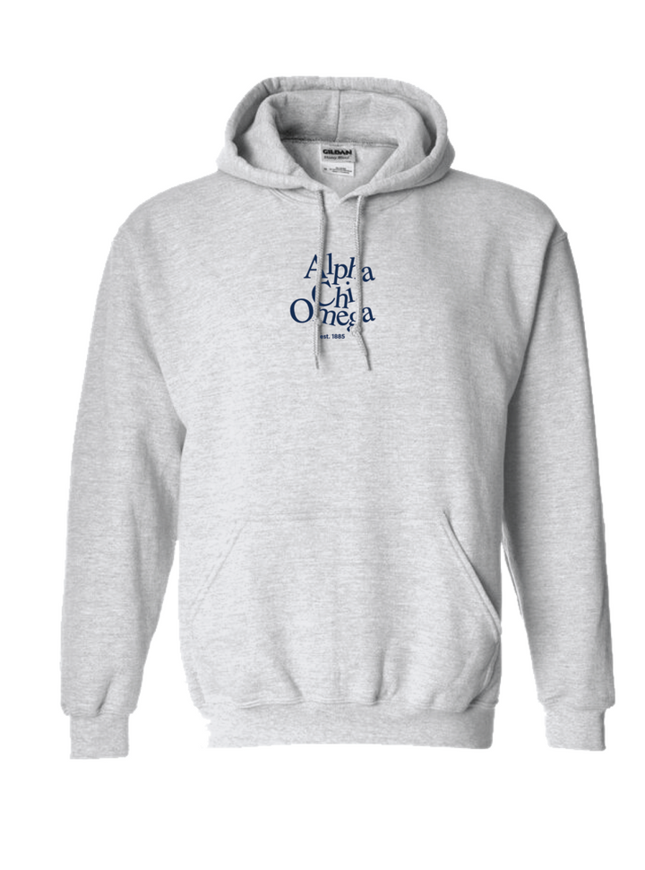 University of Houston | AXO | Fall Merch Store - Ash Shell Hoodie