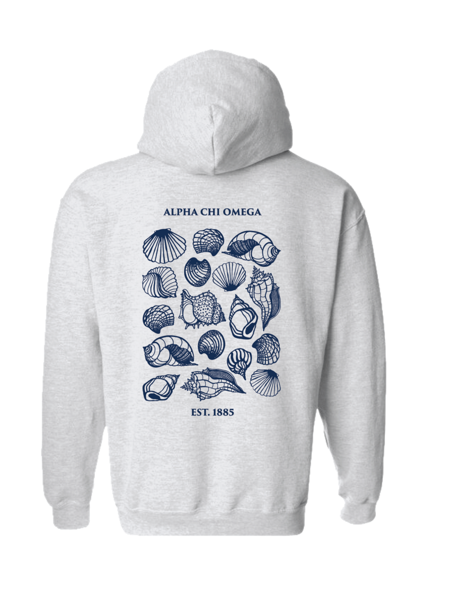 University of Houston | AXO | Fall Merch Store - Ash Shell Hoodie