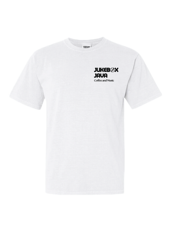 Juke Box Java Tee - White