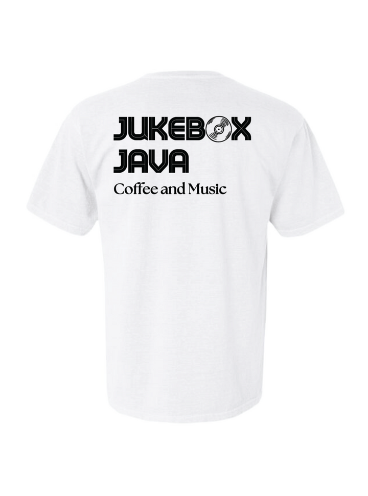 Juke Box Java Tee - White