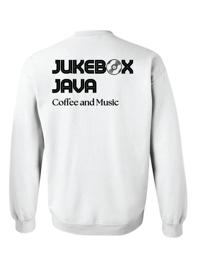 Juke Box Java Sweatshirt - White