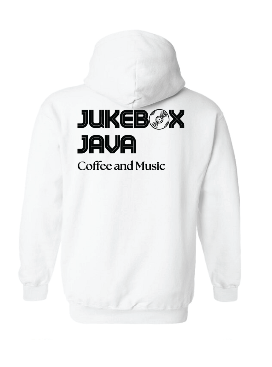 Juke Box Java Hoodie - White