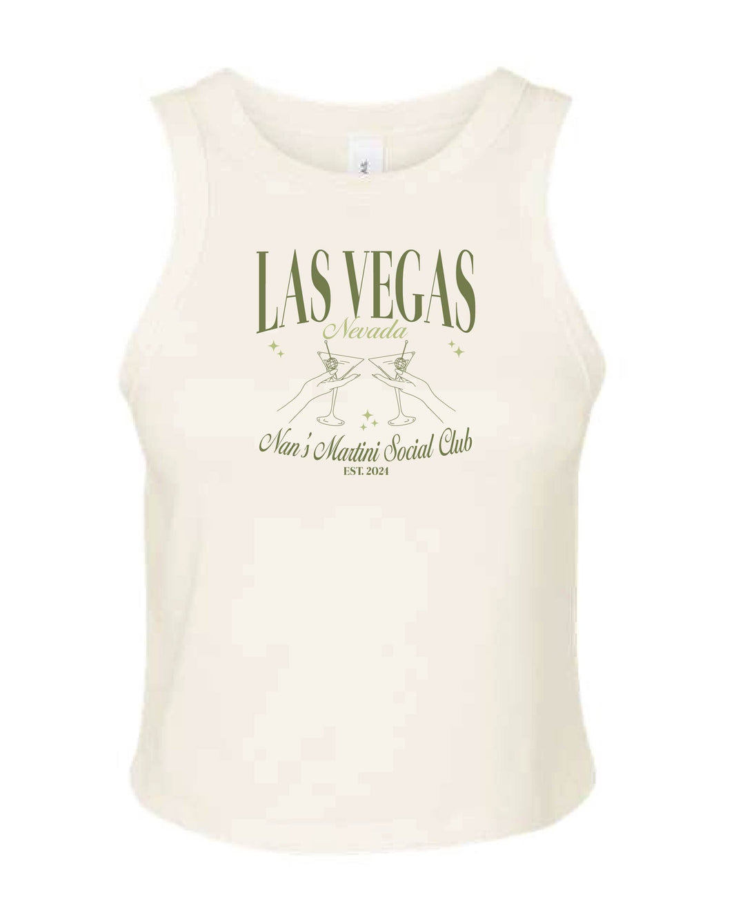 Nan's Martini Club Bella + Canvas Tank