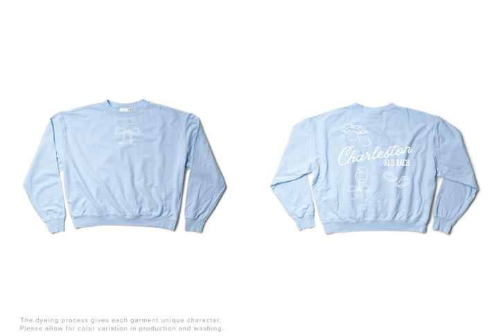 Al's Bach Arctic Blue Lightweight Crewneck