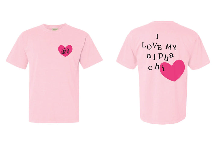 I Love My Sorority Mom Tee - 2XL - 3XL