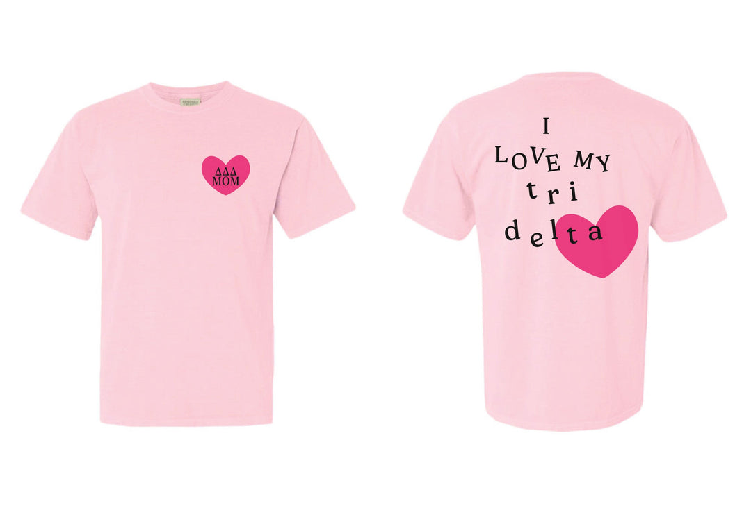 I Love My Sorority Mom Tee - 2XL - 3XL