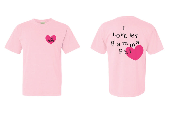 I Love My Sorority Mom Tee - 2XL - 3XL