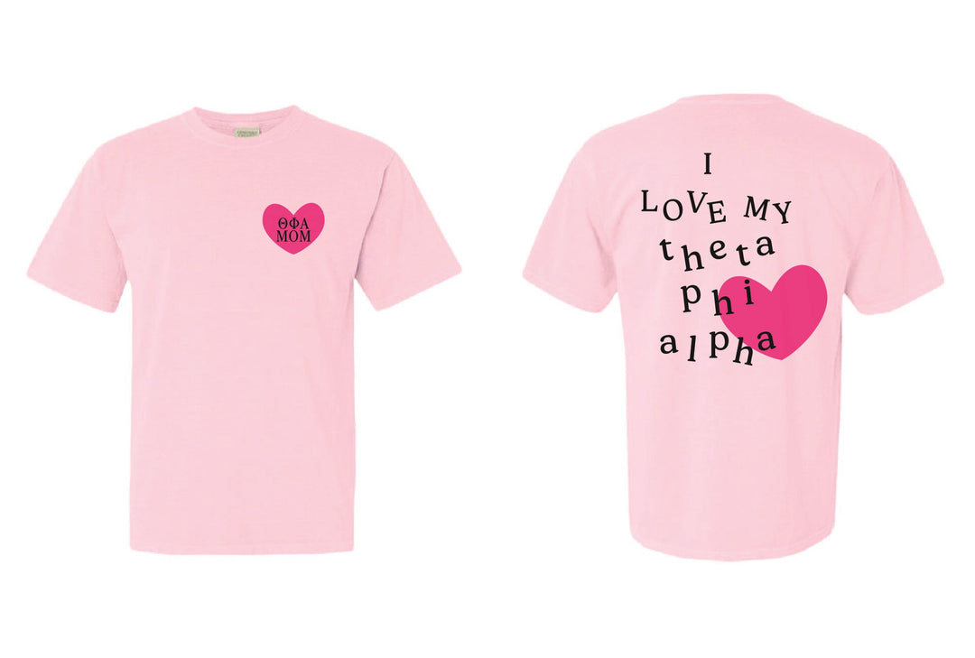 I Love My Sorority Mom Tee - 2XL - 3XL