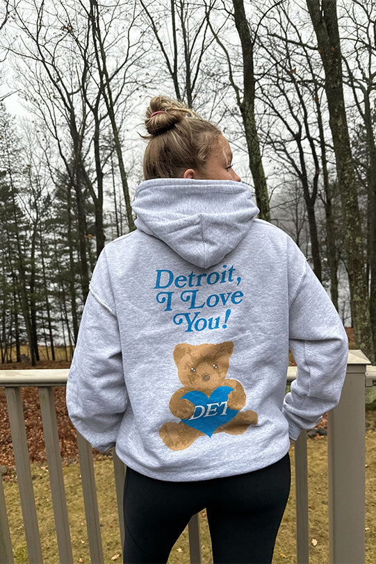 Detroit, I Love You Hoodie