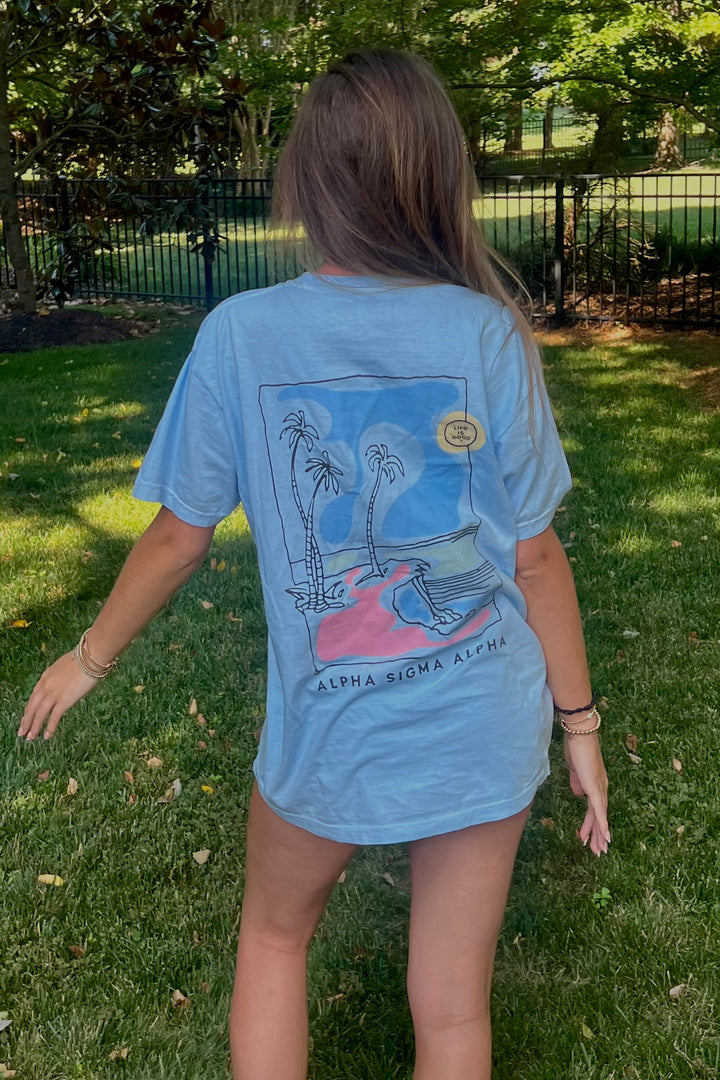 LIFE IS GOOD® Palm Beach Sorority Tee