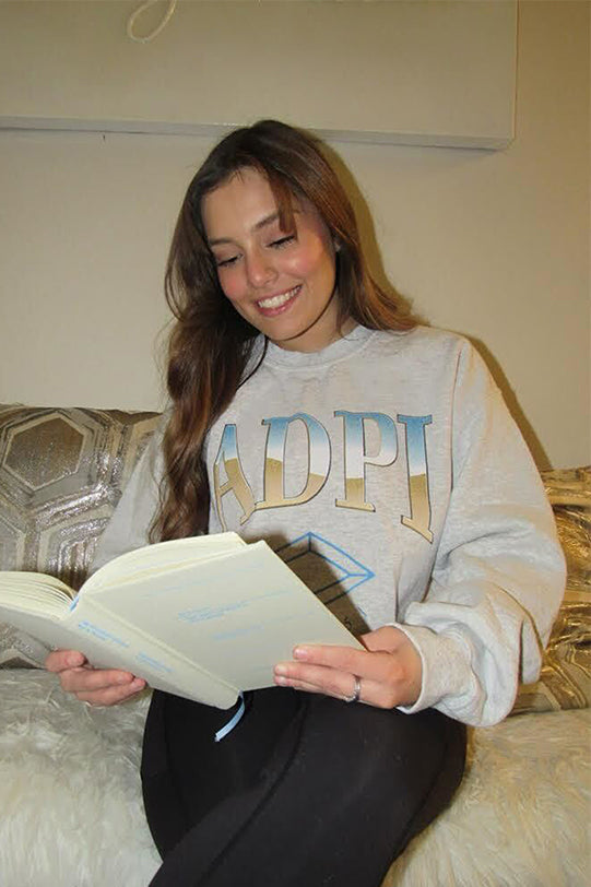 Alpha Delta Pi Classic Crest Crewneck