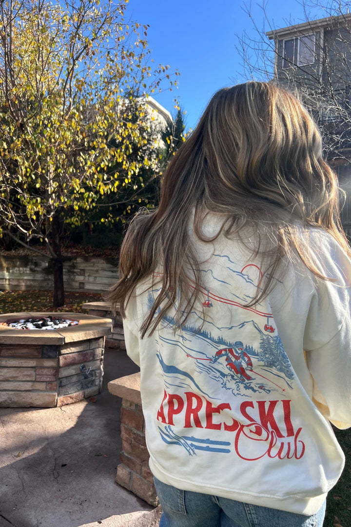 Apres Ski Club Vanilla Ice Light Weight Crewneck