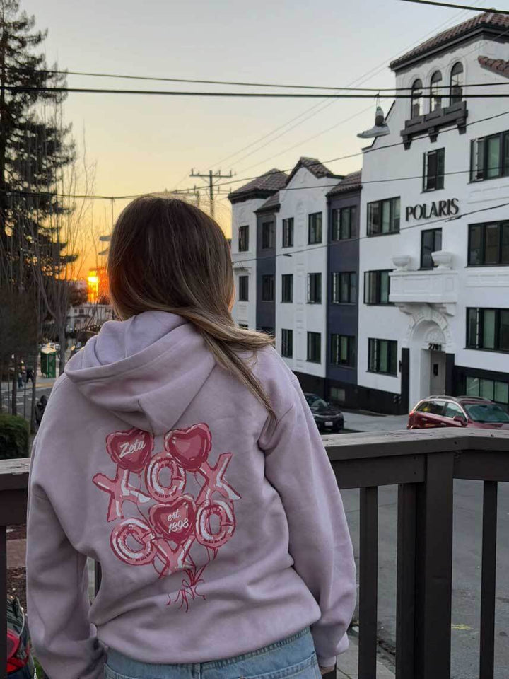 XOXO Balloon Sorority Hoodie