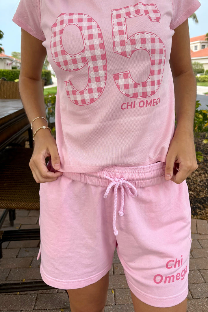 Bubblegum Simple Sorority Shorts
