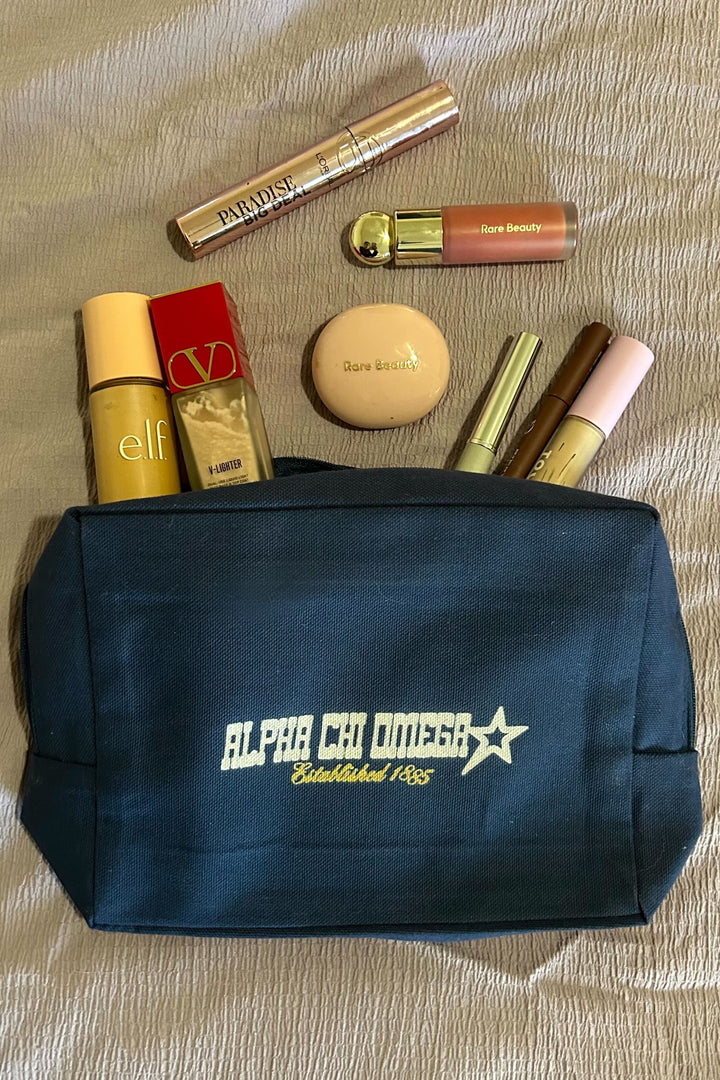 Star Midnight Sorority Make-Up Pouch