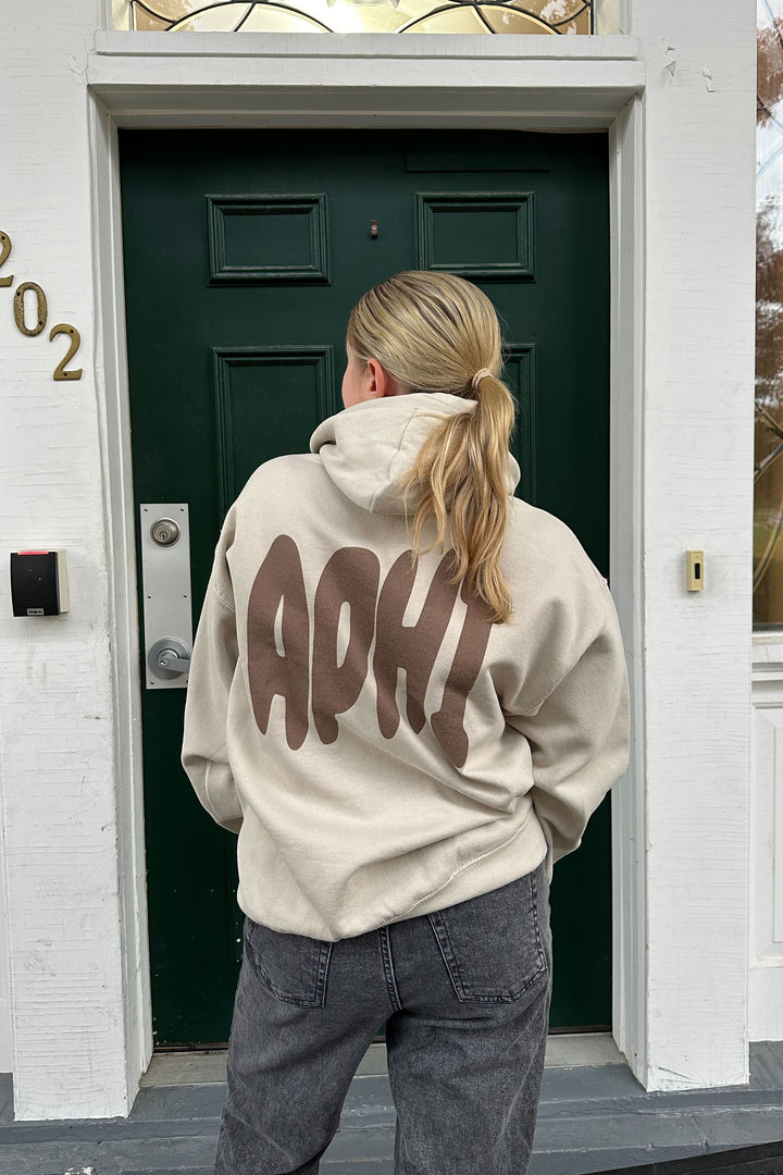 Wavy Tone On Tone Sorority Hoodie