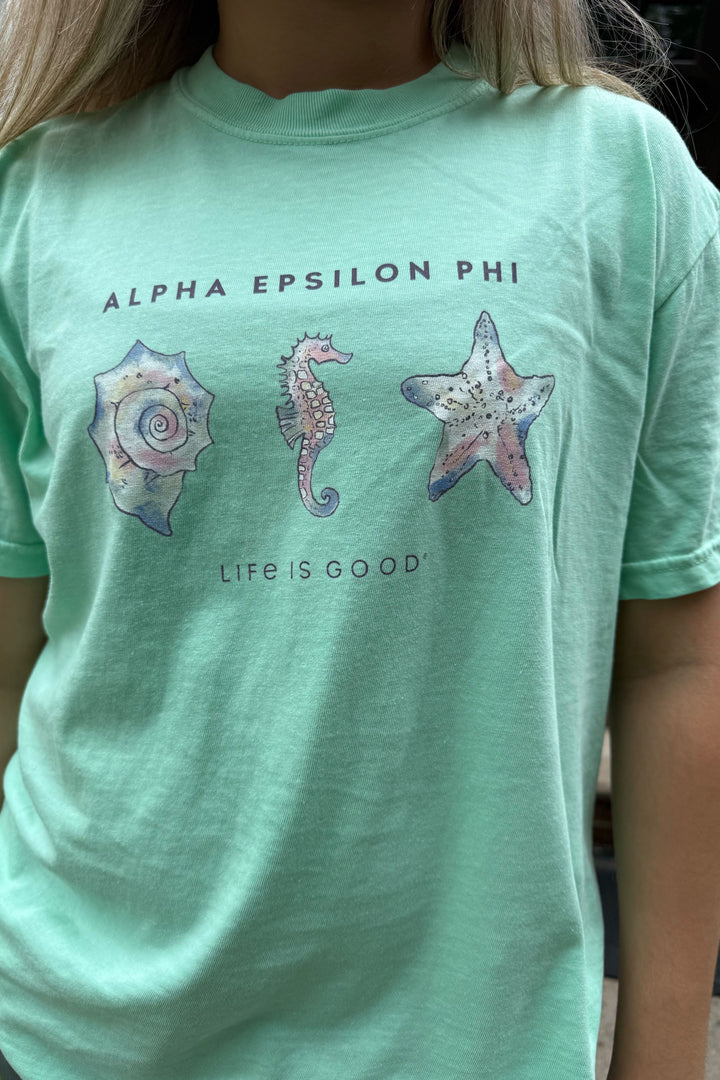LIFE IS GOOD® Seashell Sorority Tee