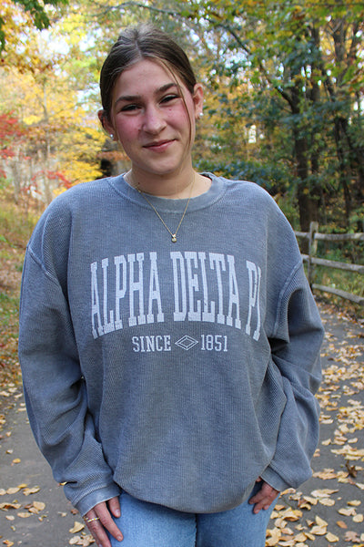 Kappa delta corded sweatshirt on sale