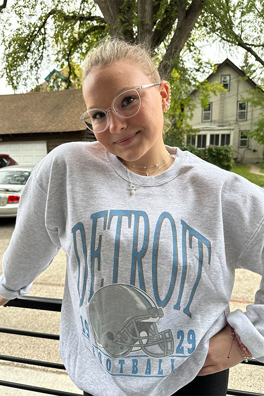 Detroit Football Crewneck