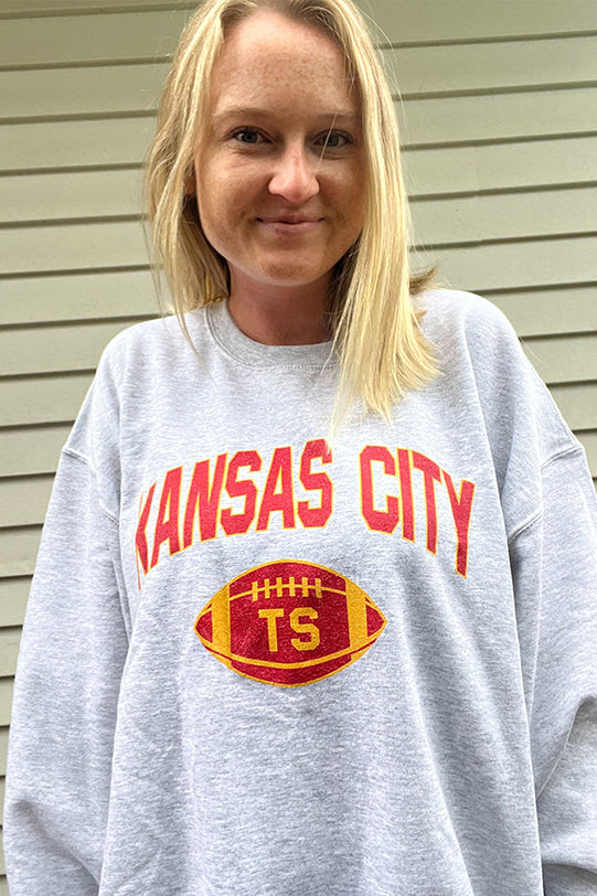 Kansas City TS Football Crewneck