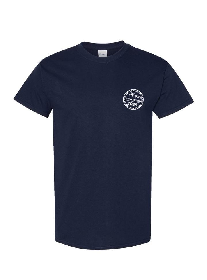 UVA in Valencia apparel - Tshirt - Blue Dusk
