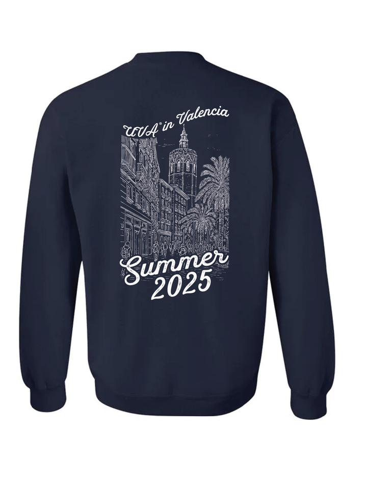 UVA in Valencia apparel - Crewneck