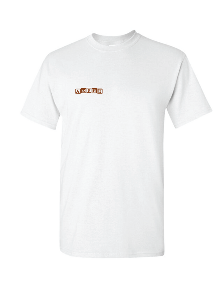 Binghamton AEPHI Teddy Tees - White