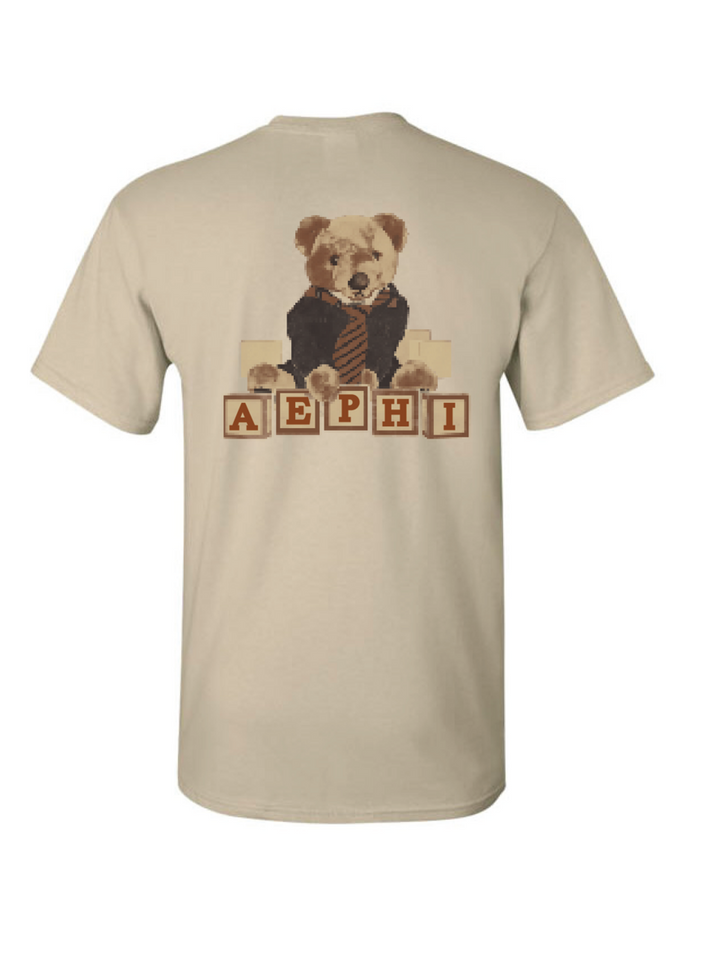 Binghamton AEPHI Teddy Tees - Sand