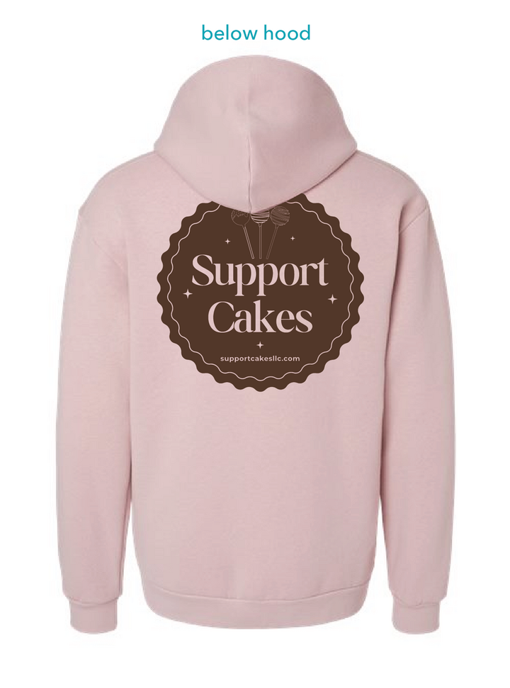 Support Cakes Bakery - Blush Hoodie