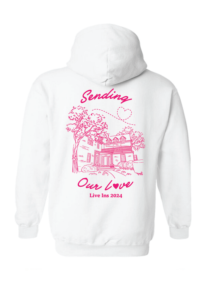 Tri Delta Live-in Sweatshirt - Hot Pink