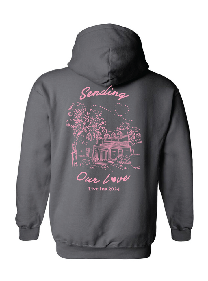 Tri Delta Live-in Sweatshirt - Light Pink