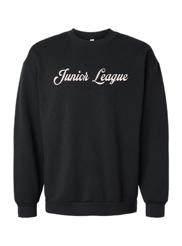 Junior League Script Letter Crewneck