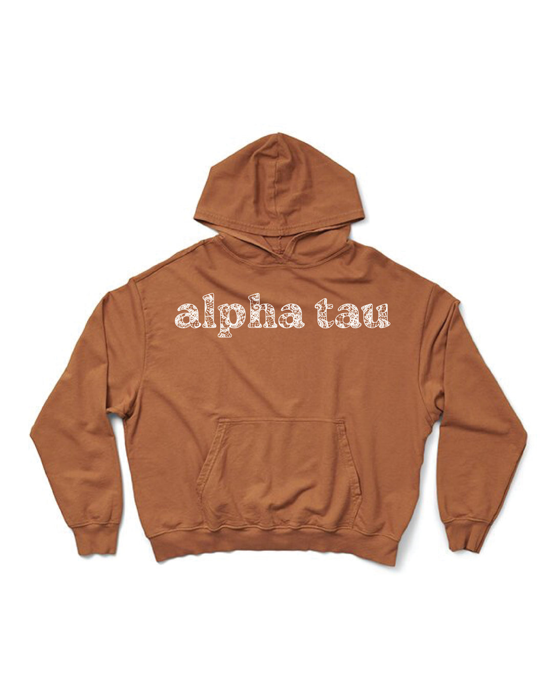 Lace Print Caffeine Sorority Light Weight Hoodie